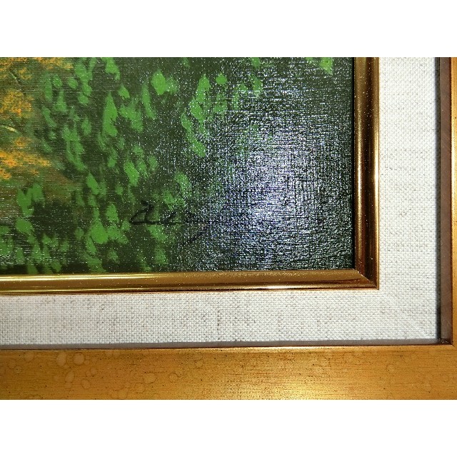 【ART】朝隈敏彦真筆(清水寺)6号 エンタメ/ホビーの美術品/アンティーク(絵画/タペストリー)の商品写真