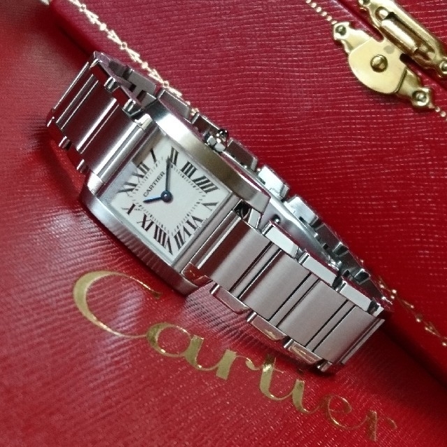 ランキング第1位 カルティエ ☆美品☆ 専用 Cartier タンクフランセーズ スティール SM レディース 腕時計 