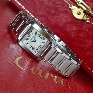 カルティエ(Cartier)の専用 ☆美品☆ カルティエ タンクフランセーズ レディース SM スティール (腕時計)