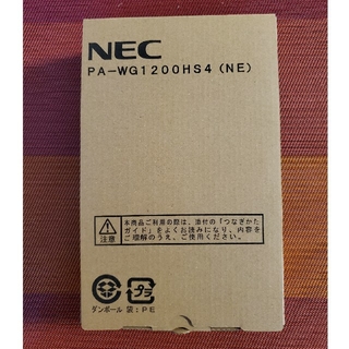 エヌイーシー(NEC)のNECルーター PA-WG1200HS4(PC周辺機器)