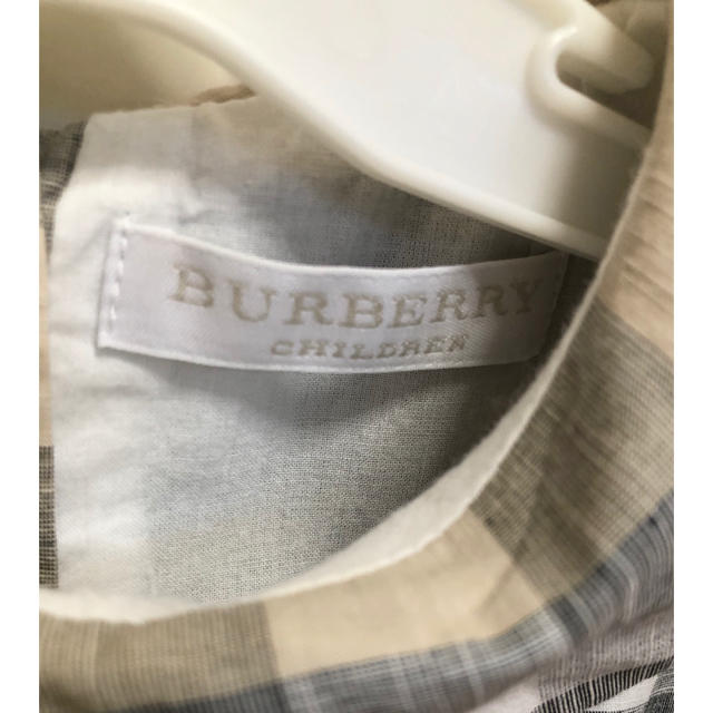 BURBERRY(バーバリー)の【専用】バーバリー  ワンピース　110センチ キッズ/ベビー/マタニティのキッズ服女の子用(90cm~)(ワンピース)の商品写真