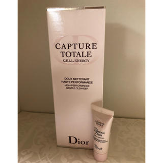 ディオール(Dior)のディオール カプチュール トータル セル ENGY クレンザー洗顔フォーム 新品(洗顔料)
