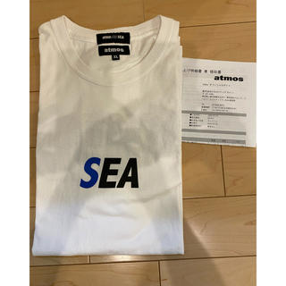シー(SEA)のatmos×wind and seaコラボTシャツ(Tシャツ/カットソー(半袖/袖なし))
