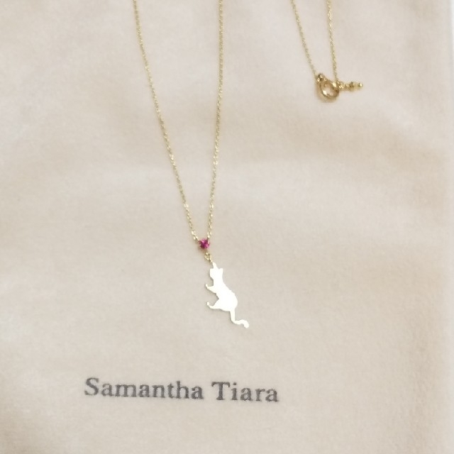 Samantha Tiara - ｻﾏﾝｻﾃｨｱﾗ 紗栄子ｺﾗﾎﾞ猫 ﾈｺ ﾈｯｸﾚｽ 10金の通販 by shop｜サマンサティアラならラクマ