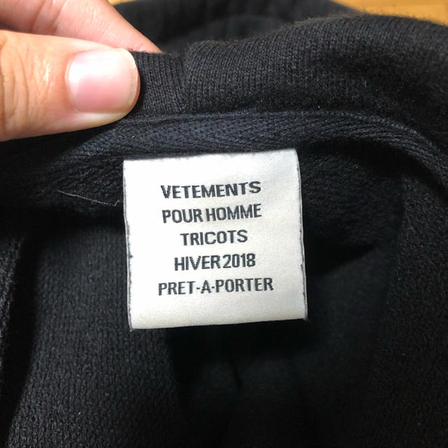 早い者勝ち！vetements ラムシュタイン パーカー ヴェトモン