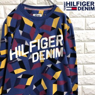 トミーヒルフィガー(TOMMY HILFIGER)の＊美品＊激レア＊トミーヒルフィガーデニム＊スウェットトレーナー＊Sサイズ＊(スウェット)