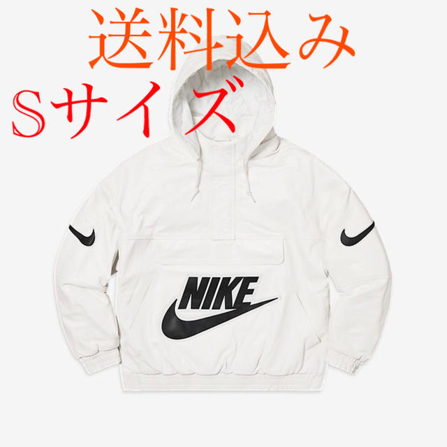 Supreme(シュプリーム)のSupreme × NIKE Leather Anorak Jacket！ メンズのジャケット/アウター(レザージャケット)の商品写真