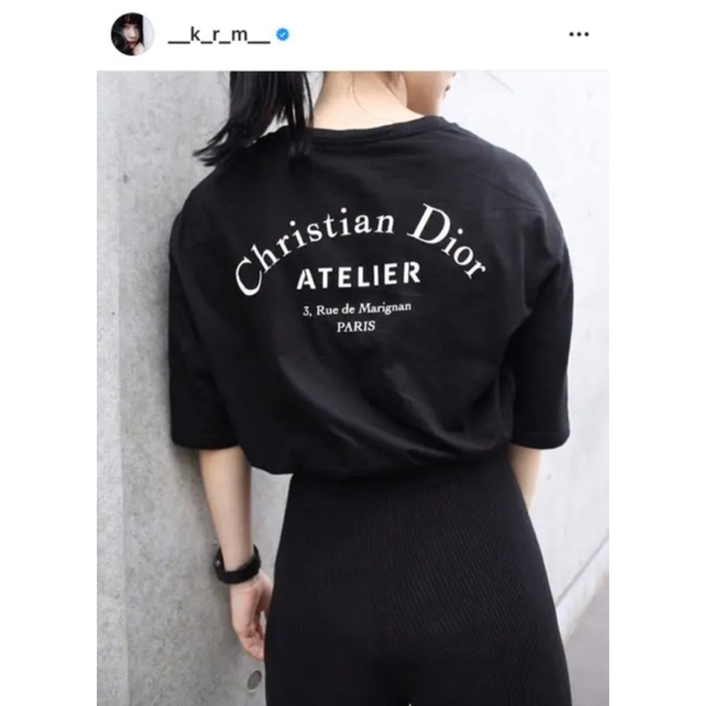 Tシャツ/カットソー(半袖/袖なし) Christian Dior Atelier 店長特典付