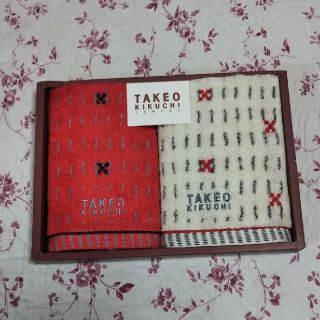 タケオキクチ(TAKEO KIKUCHI)のハンドタオル ２枚セット TAKEO KIKUCHI(タオル/バス用品)