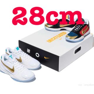 ナイキ(NIKE)のUNDEFEATED × NIKE KOBE 5 PROTRO(スニーカー)