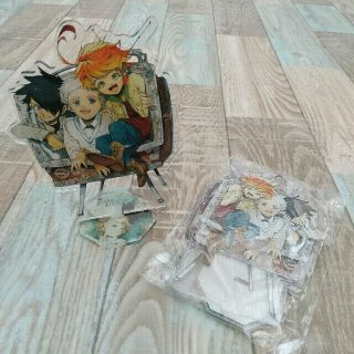 新品 約束のネバーランド アクリルスタンド 1点(キャラクターグッズ)