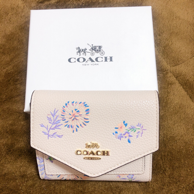 COACH(コーチ)のCOACH コーチ 花柄 折り財布 メンズのファッション小物(折り財布)の商品写真