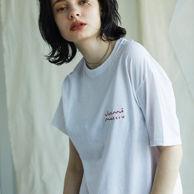 juemi Tシャツ ホワイト レディースのトップス(Tシャツ(半袖/袖なし))の商品写真