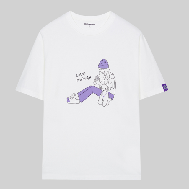 新品未使用 SPAO SNSD 少女時代 Tシャツ Lサイズ グレー レア