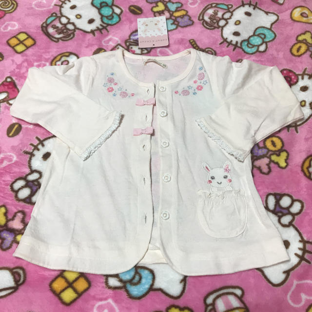 coeur a coeur(クーラクール)のクーラクール カーディガン 95 新品 キッズ/ベビー/マタニティのキッズ服女の子用(90cm~)(カーディガン)の商品写真