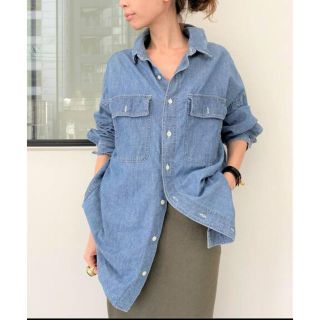 アパルトモンドゥーズィエムクラス(L'Appartement DEUXIEME CLASSE)の新品未使用 REMI RELIEF/レミレリーフ Chambray シャツ(シャツ/ブラウス(長袖/七分))