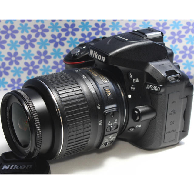 【Nikon】Wi-Fi機能搭載♡新品SDカード付き♡D5300レンズキットカメラ