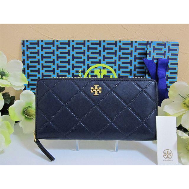 Tory Burch - トリーバーチ ジョージアジップ 長財布 ロィヤル ネイビー