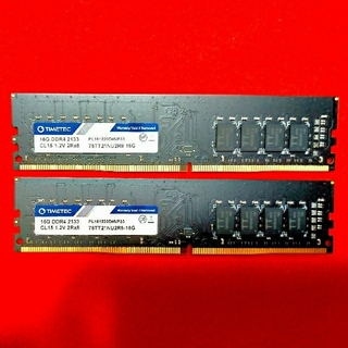 DDR4 2133 16GB2枚　合計32GB 動作品