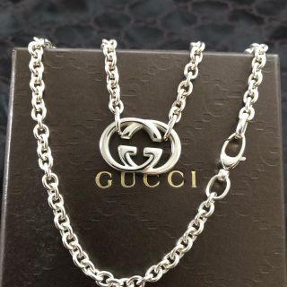 グッチ(Gucci)の GUCCI インターロッキング ネックレス(ネックレス)