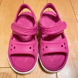 クロックス(crocs)のクロックス　キッズ　18センチ(サンダル)