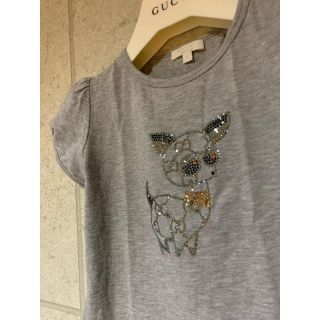 グッチ(Gucci)のGUCCI グッチ　チルドレン　キッズ　女の子　４歳　GG柄　スワロフスキー　(Tシャツ/カットソー)