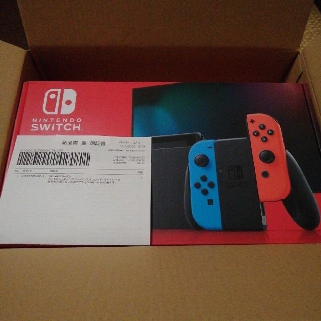 Nintendo Switch - ★新品★Nintendo Switch ネオンブルー/ネオンレッド★即日配達