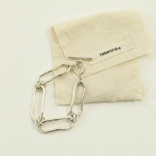 トゥデイフル(TODAYFUL)の【新品】TODAYFUL ツイストチェーンブレスレット silver925アクセ(ブレスレット/バングル)