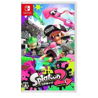 ニンテンドースイッチ(Nintendo Switch)のSwitch ニンテンドースイッチ スプラトゥーン2 ソフト 任天堂(家庭用ゲームソフト)