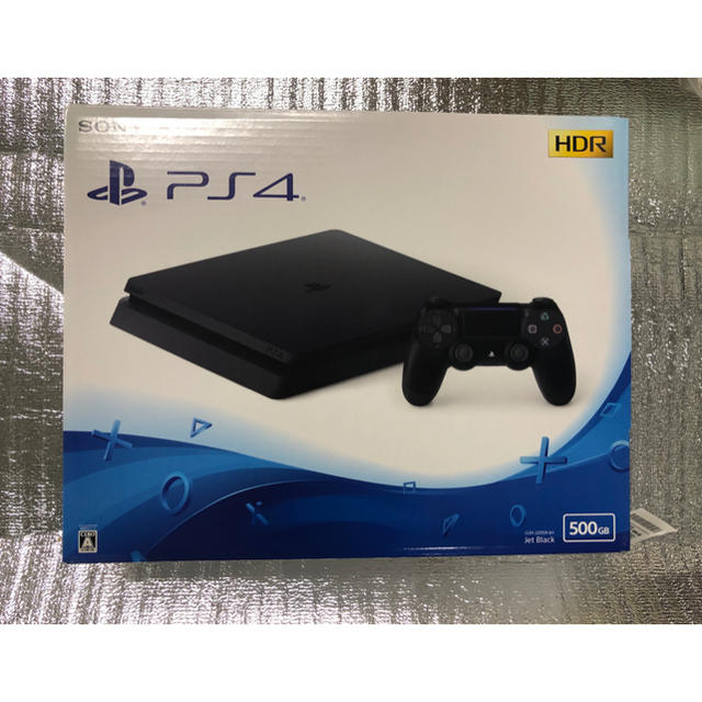 PS4 ブラック 500GB プレイステーション4本体 新品未開封品 2022春大