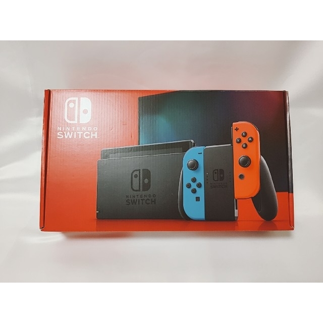 Nintendo Switch 新型 ネオンブルー/ネオンレッド 美品