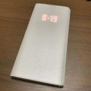 サムスン(SAMSUNG)のGalaxy Note10+ LED View Cover/ホワイト(Androidケース)