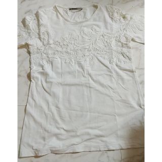 エルマンノシェルヴィーノ(ERMANNO SCHERVINO)のエルマンノシェルヴィーノ　レースTｼｬﾂ(Tシャツ(半袖/袖なし))