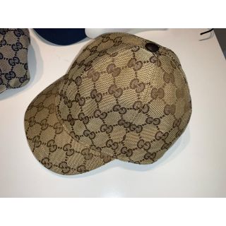 グッチ(Gucci)のGUCCI グッチ　チルドレン　GG柄　キャンバス　キャップ　キッズ　サイズM(帽子)