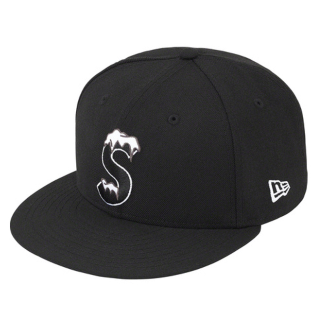 Supreme S Logo New Era 7 1/4 BLACK - キャップ