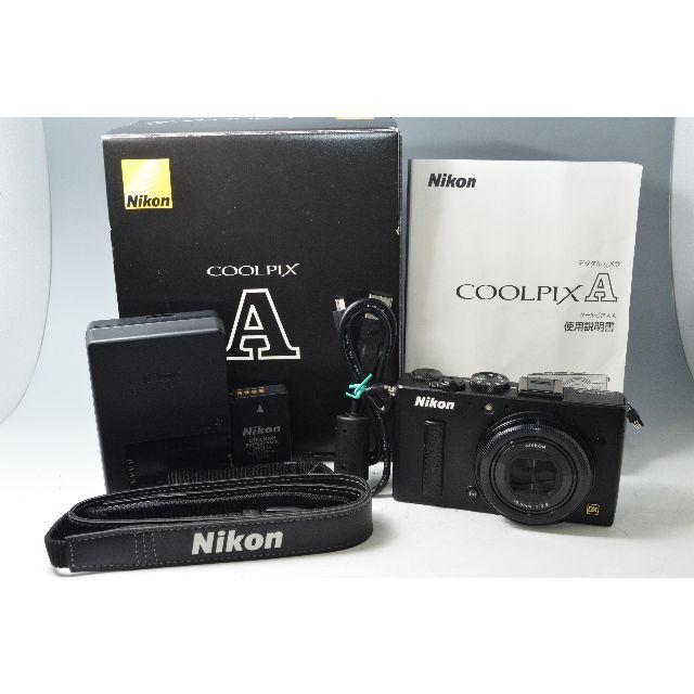 動作#2472 【外観美品】 Nikon ニコン COOLPIX A ブラック