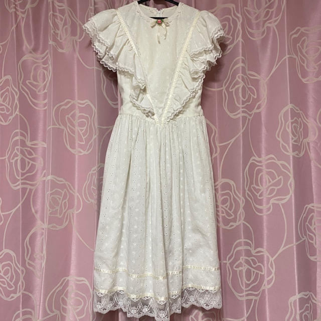 美品 gunne sax ワンピース ヴィンテージ - ひざ丈ワンピース