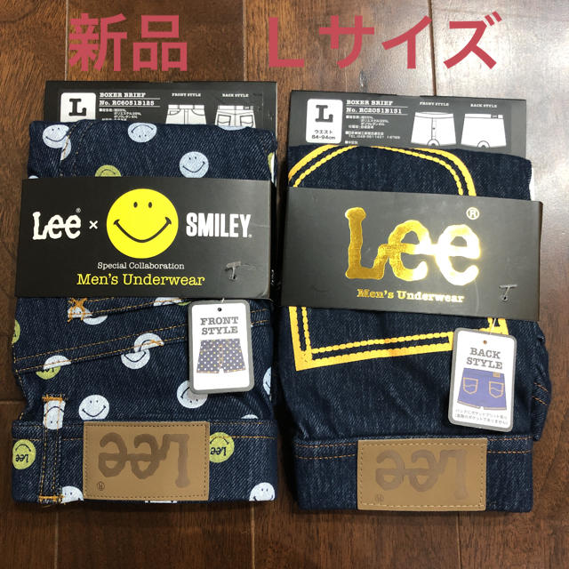 Lee(リー)のLEE ボクサーブリーフパンツ　２枚組　正規品　Ｌサイズ 新品タグ付　最終値下げ メンズのアンダーウェア(ボクサーパンツ)の商品写真