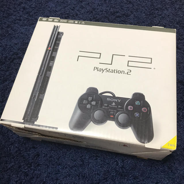 PlayStation2(プレイステーション2)のPS2 本体　コントローラー エンタメ/ホビーのゲームソフト/ゲーム機本体(家庭用ゲーム機本体)の商品写真