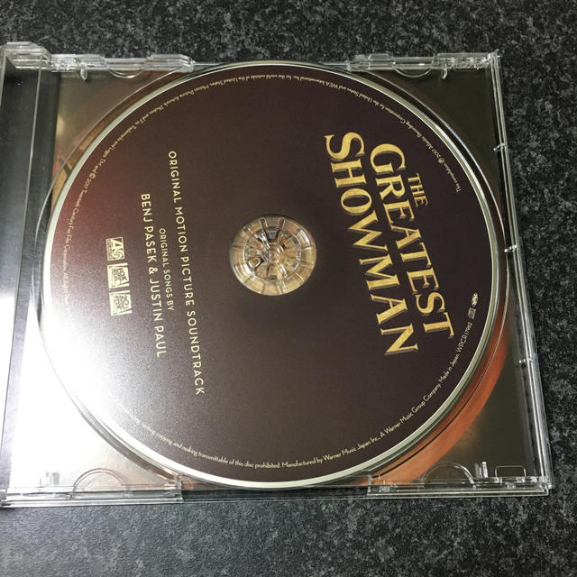 グレイテスト・ショーマン　オリジナル・サウンドトラック エンタメ/ホビーのCD(映画音楽)の商品写真