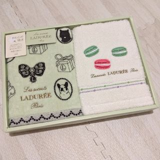 ラデュレ(LADUREE)のアリス　メリー様専用ラデュレ　フェイスタオル2枚セット(タオル/バス用品)