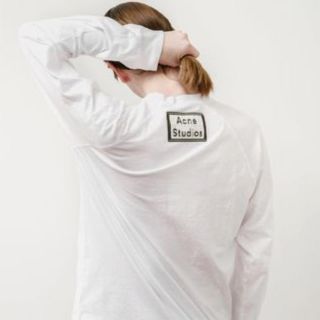 アクネ(ACNE)のacne studios バックロゴ　ロンT(Tシャツ/カットソー(七分/長袖))