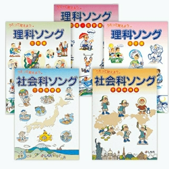 2023年6月購入　七田式社会科ソング ・理科ソング