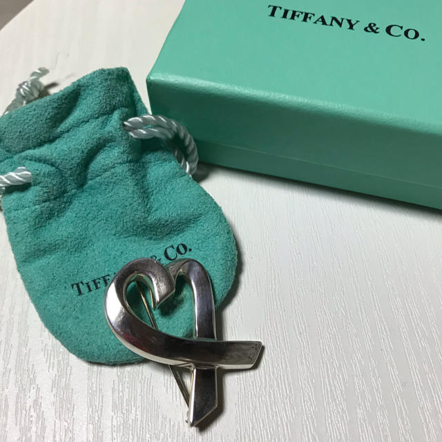 アクセサリー期間限定値下げTiffany ティファニー パロマピカソ ラビングハートブローチ