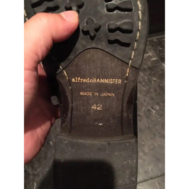 alfredoBANNISTER(アルフレッドバニスター)のアルフレッドバニスター　バックジップブーツ（42:26.5㎝） メンズの靴/シューズ(ブーツ)の商品写真