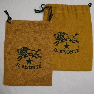 イルビゾンテ(IL BISONTE)のIL BISONTE　巾着袋　２枚(ショップ袋)