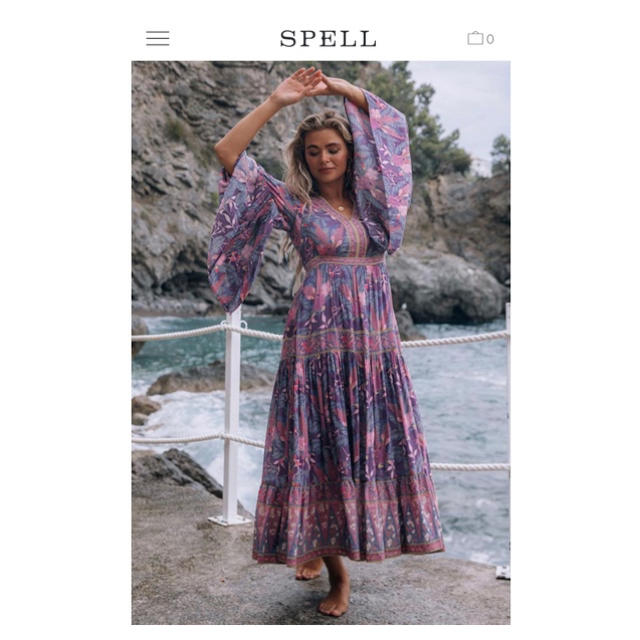 正規品 オーストラリア購入 spell&thegypsy スペル 完売ワンピース