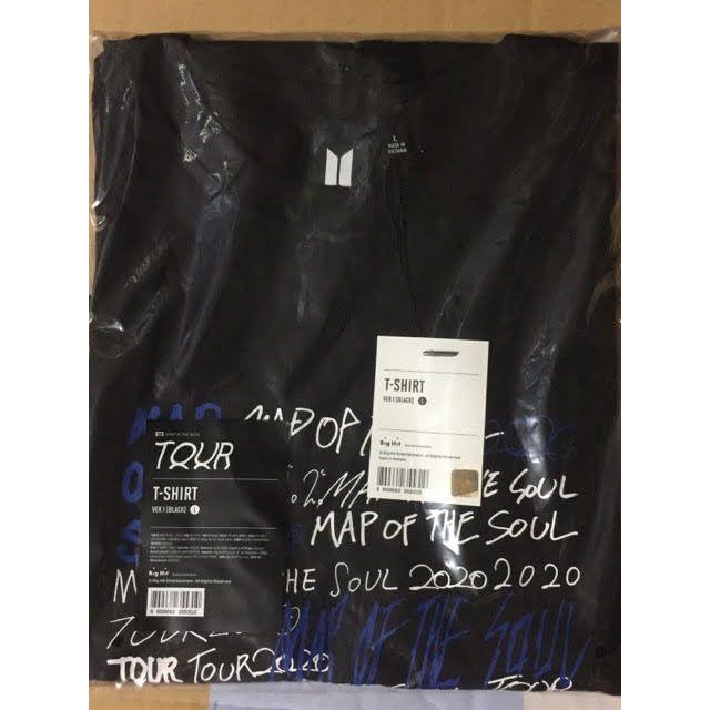 防弾少年団(BTS)(ボウダンショウネンダン)のMOS 公式グッズ BTS 半袖 Tシャツ MAP OF THE SOUL エンタメ/ホビーのタレントグッズ(ミュージシャン)の商品写真