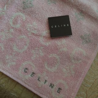 セリーヌ(celine)のCELINEのシルクパイルハンカチ(ハンカチ)