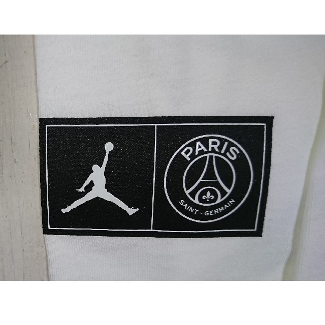 NIKE(ナイキ)の稀少【L】PSG Jordan ロゴ Tシャツ パリサンジェルマン メンズのトップス(Tシャツ/カットソー(半袖/袖なし))の商品写真